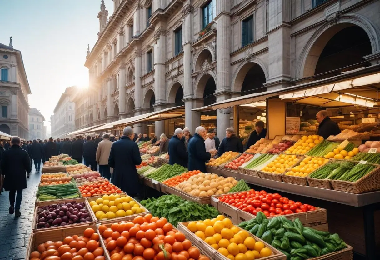 Upplev lokalbefolkningens levnadssätt i Milano illustration