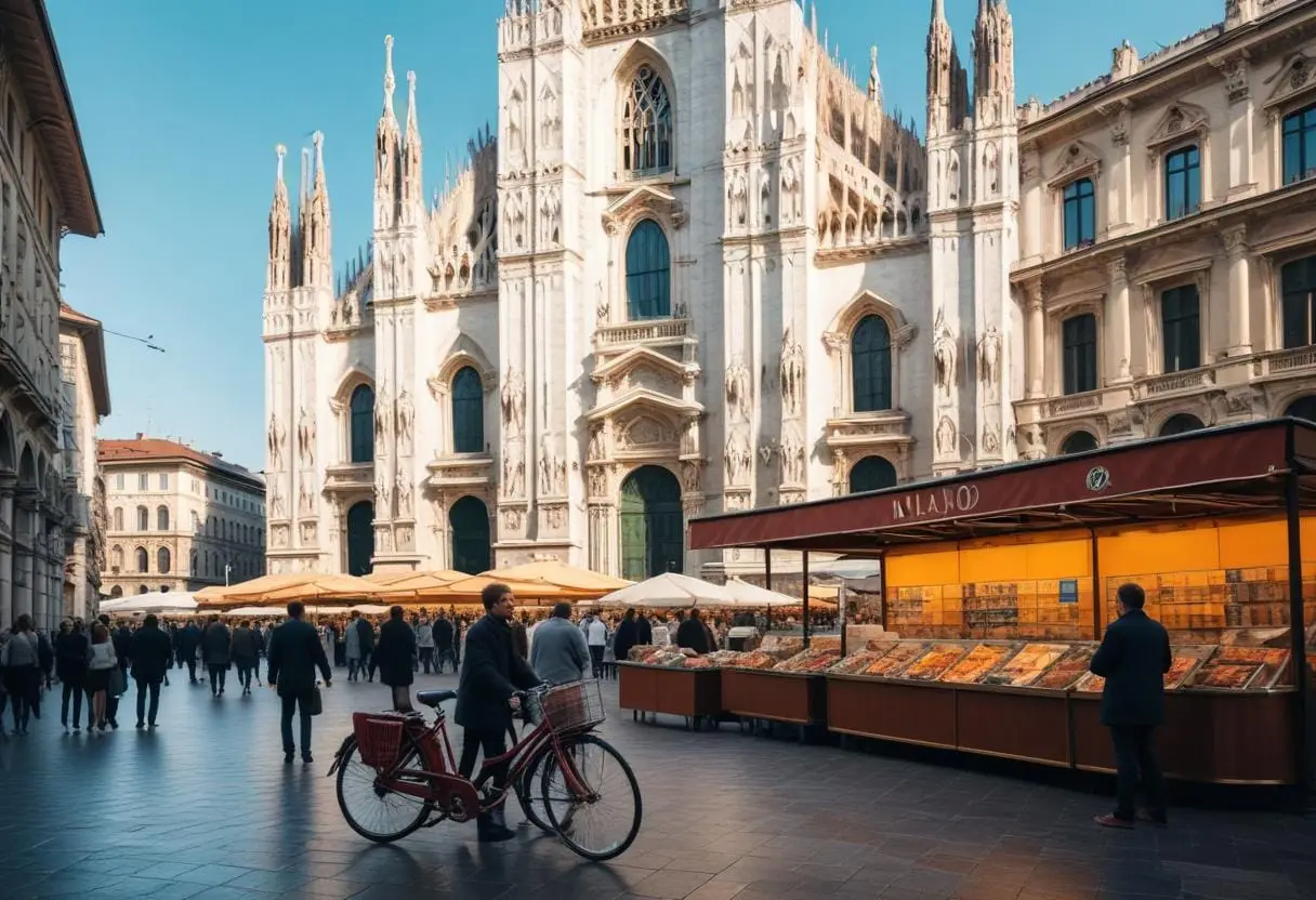 Upptäck banktjänster och öppettider i Milano! illustration