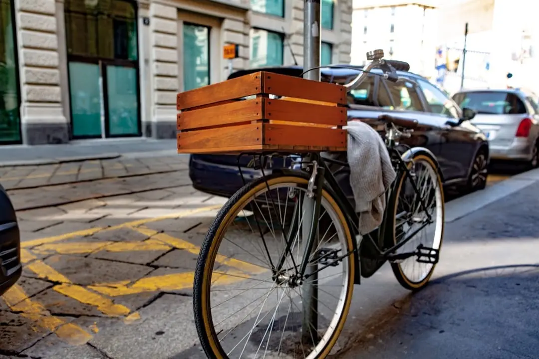 Cykla i Milano illustration